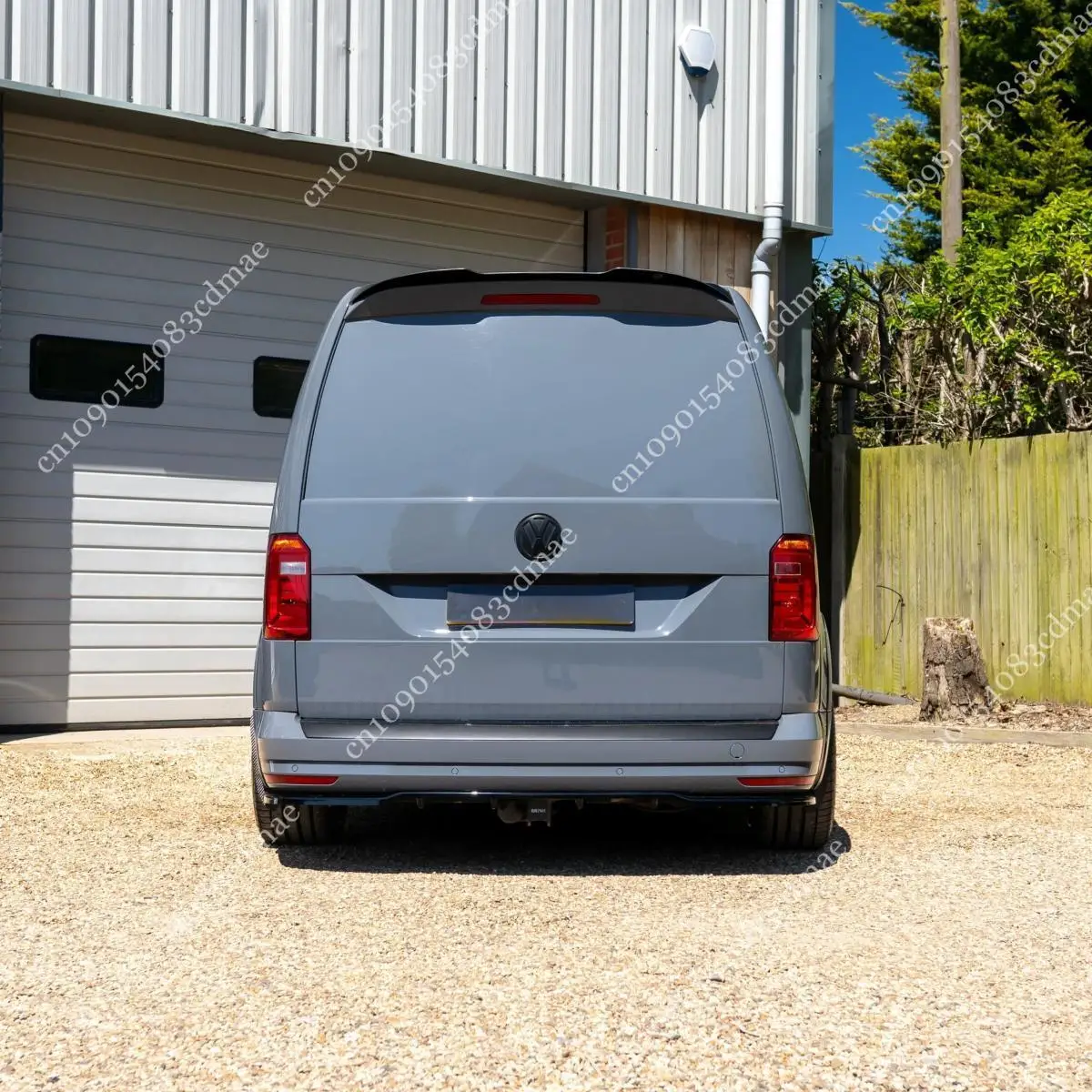 Estilo MAXTON para Volkswagen VW Caddy MK4 2015-2020 tapas de techo trasero de coche alerón trasero maletero alas embellecedor adicional ABS Kits de carrocería Tuning