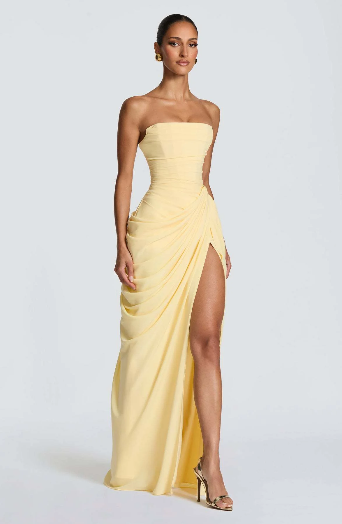 Vestido Feminino Sexy FL Liso  - Evening Gown avaliação e preço