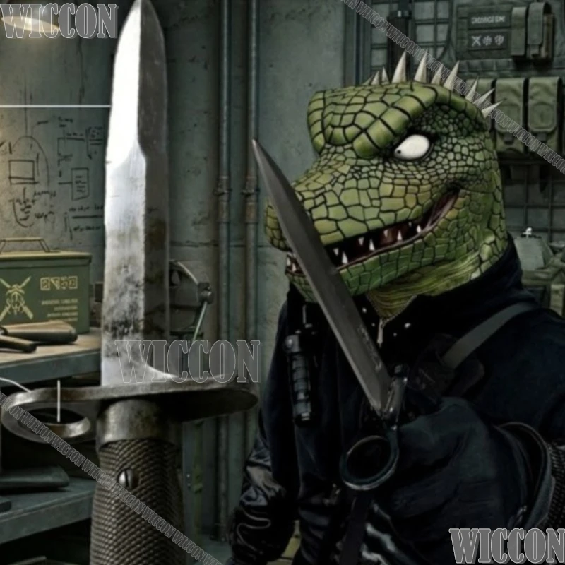 

Dorohedoro Caiman Dokuga Weaponon Cosplay Knnife 3d Model Suitable Halloween April Fool's Day Parties Prank Comic Con Festival