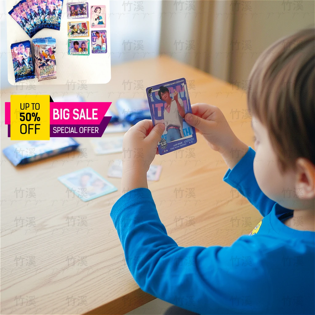 صندوق Huntrix Rumi Mira Zoey Blind - بطاقات Anime Kpop Demon Hunter القابلة للجمع، حقيبة غامضة من رقائق الليزر هدية مفاجئة #6