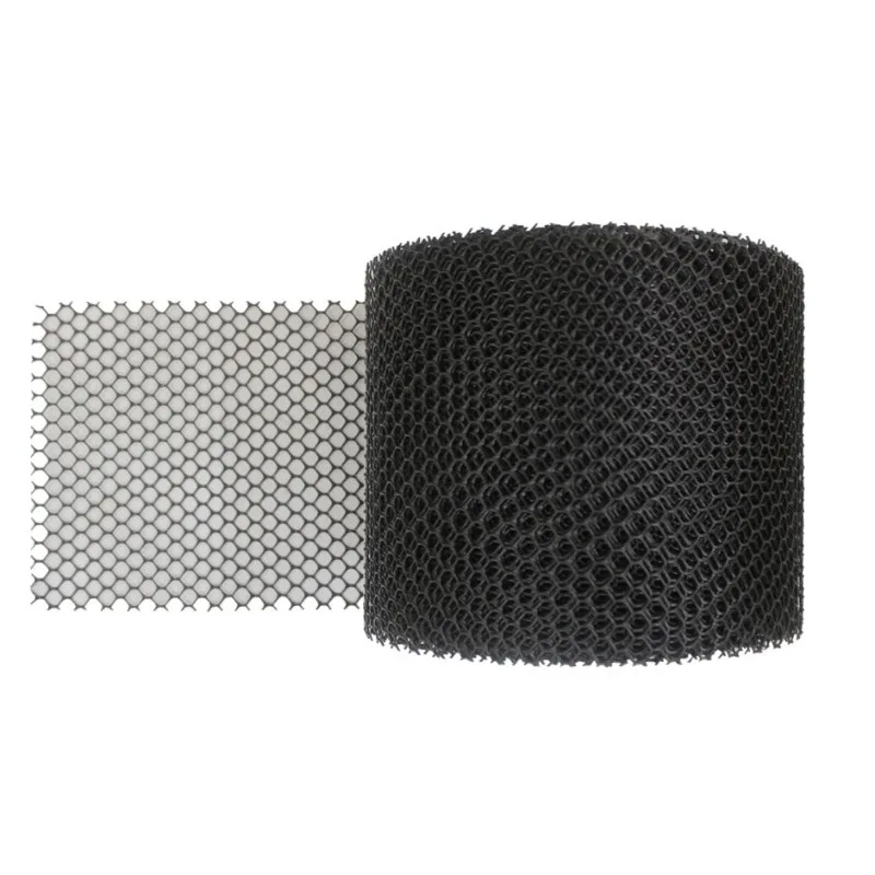 1set Plastic Gutter Guard Mesh Roll Preventing From Twigs Debris Leaves Clogged DIY Gutter Protection Multiple Sizes Available