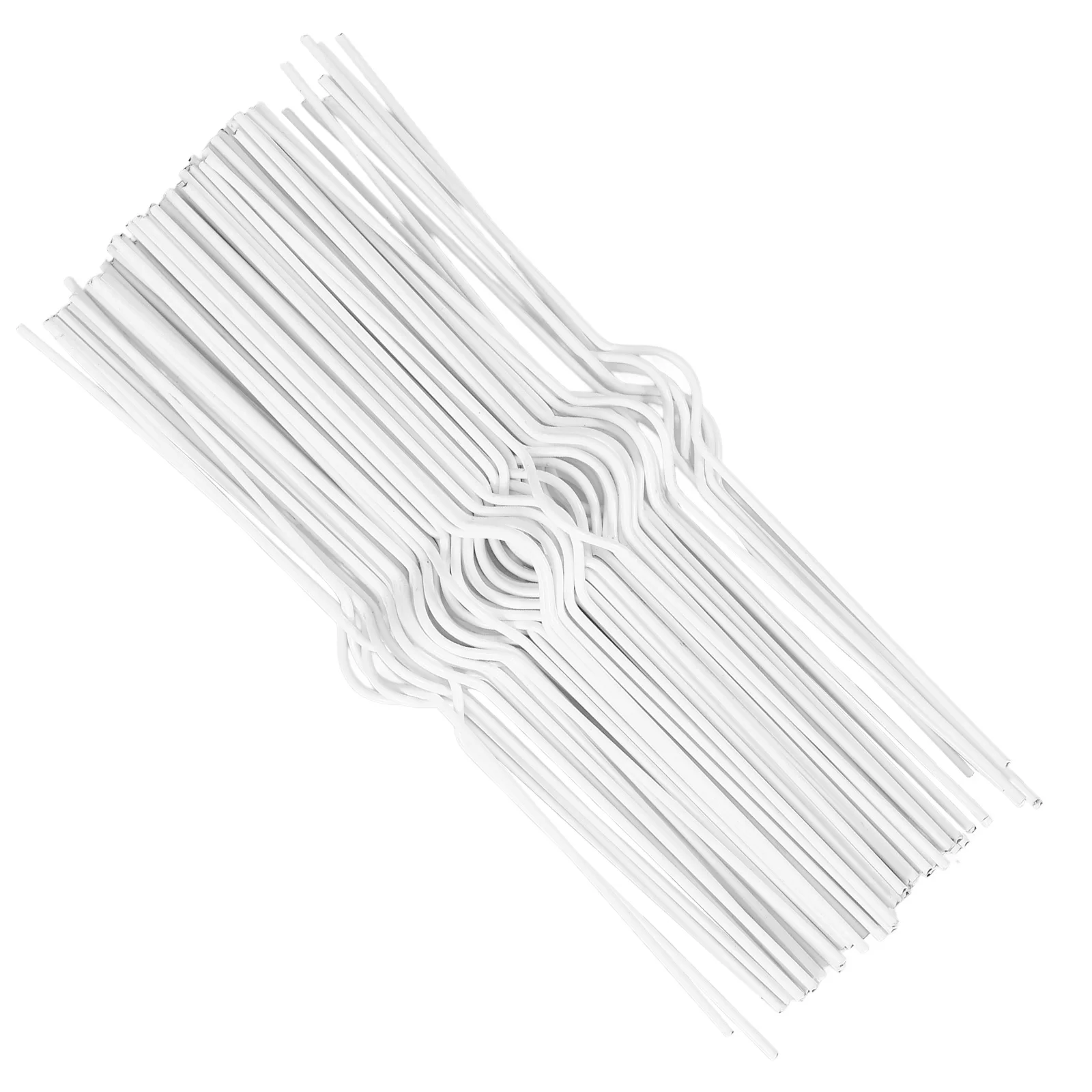 

100pcs/Lot Hanging Calendar Hook Notebook with Double Wire Binding 20cm Calendar Binding Straight Iron Schedule Planner binder