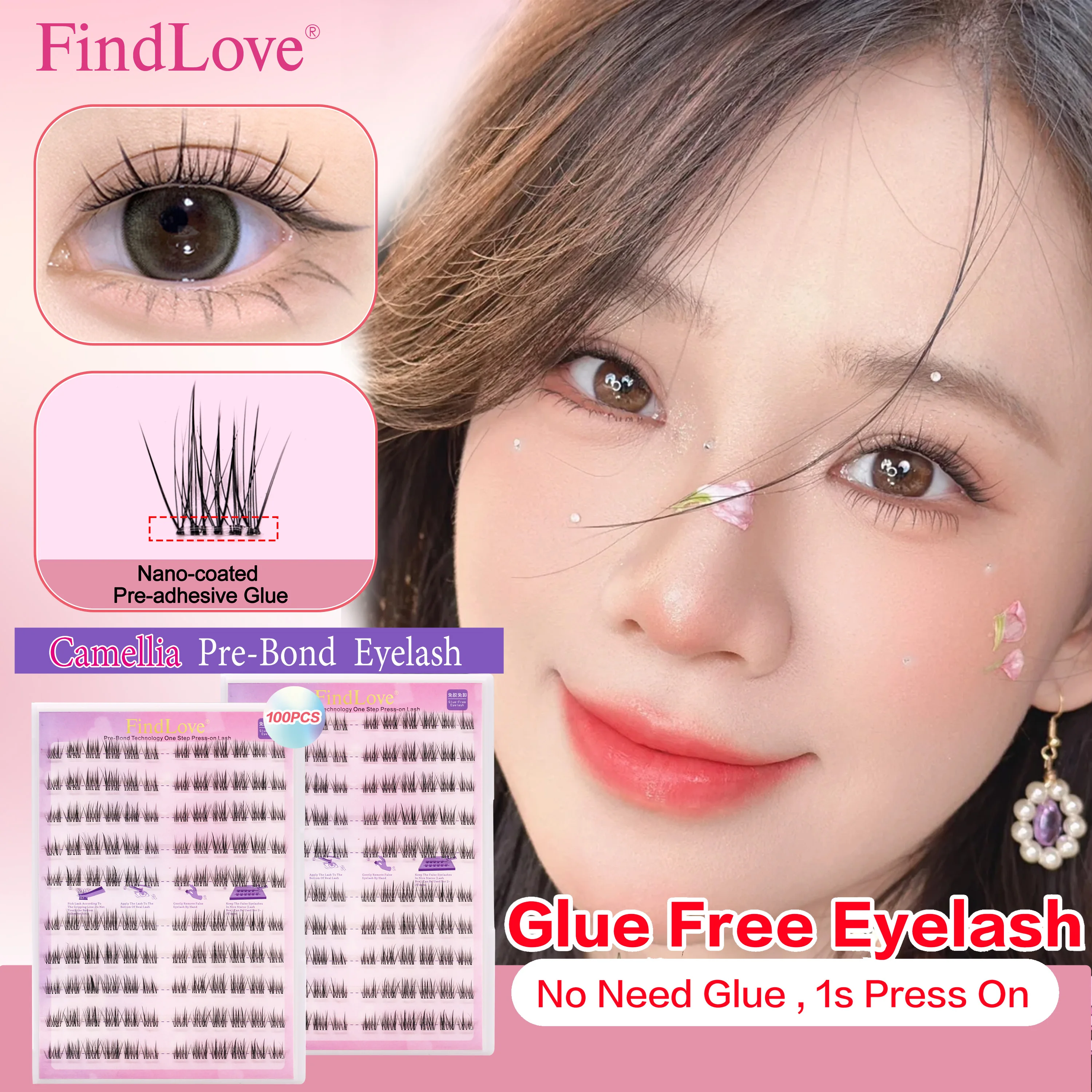Duża Ilość Kamelii Bez Kleju D – Eyelash Extension Last recenzja i cena