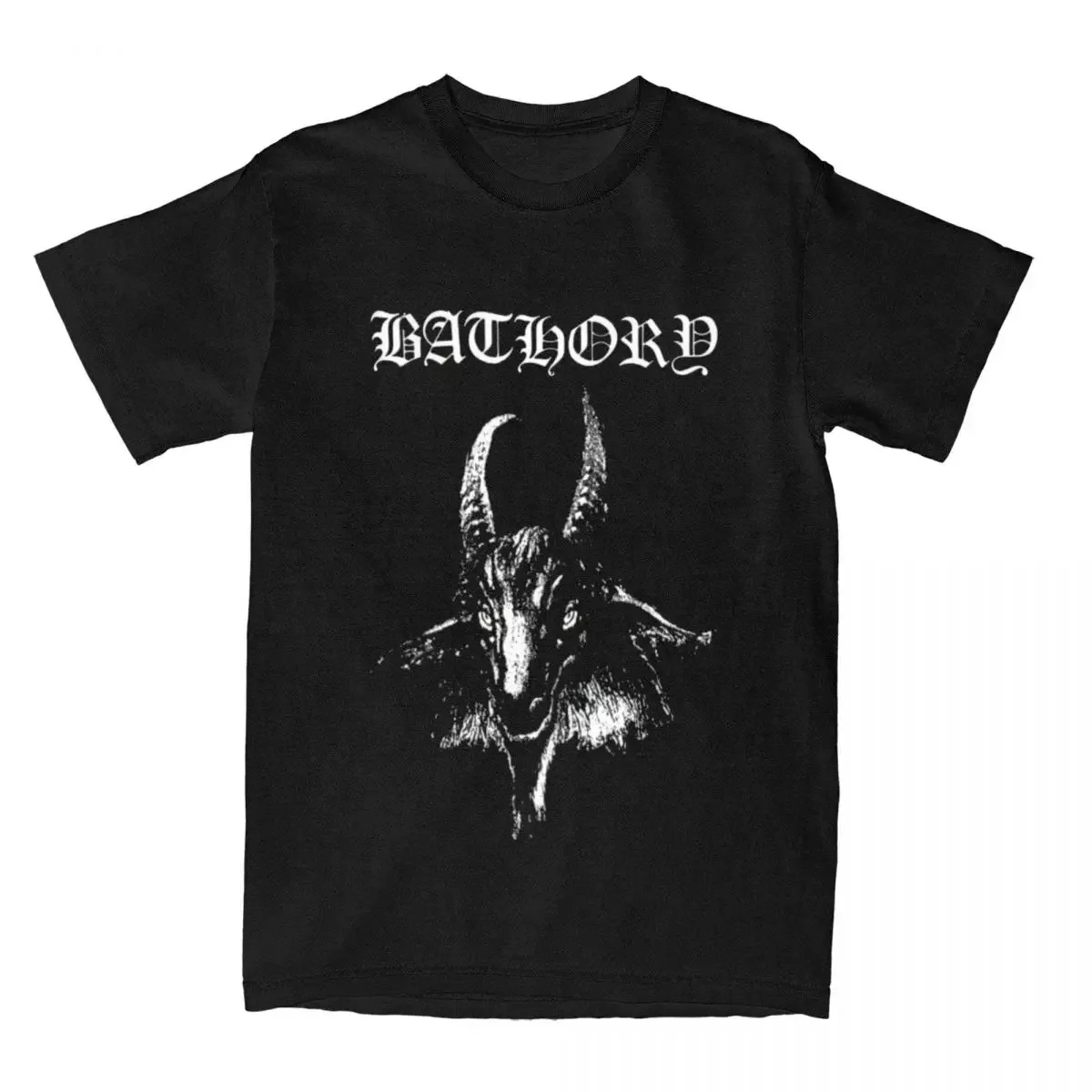 Maternity Women Bathory Black Metal T Shirt Summer Vintage Pure Cotton O-Neck Short Sleeve Streetwear Large Size T Shirt