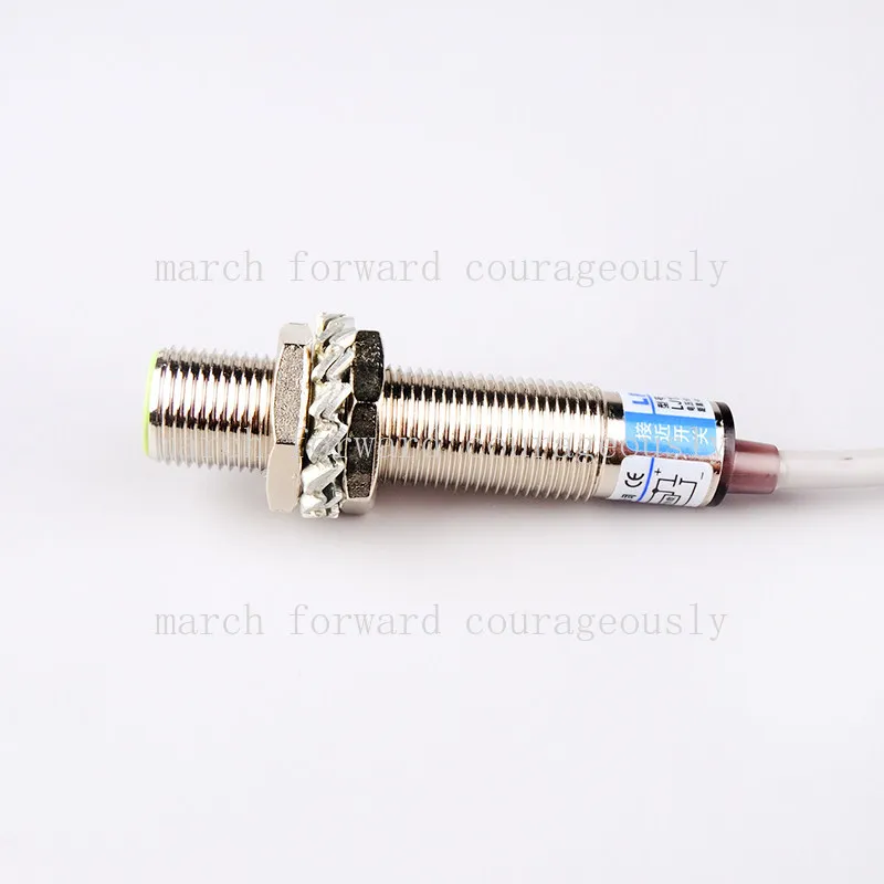 Embedded capacitive proximity switch LJC12A3-A-Z/BX DC flat-head NPN sensor
