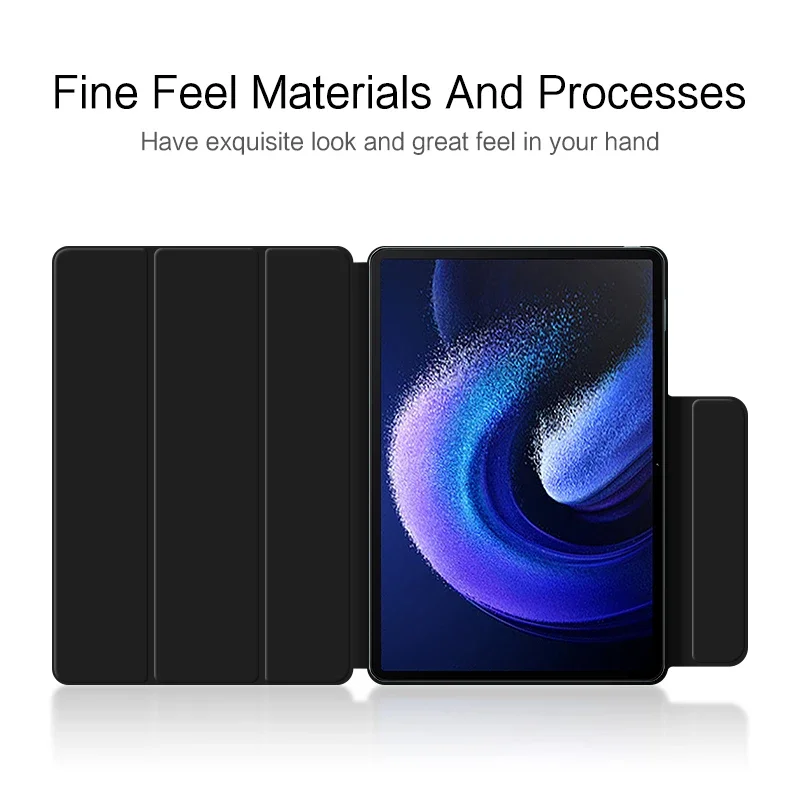 Coque For Xiaomi Mi Pad 6 Pro Case Magnetic Smat PU Leather Folding Stand Cover For Xiaomi Pad 6 Case For Mi Pad 6 Pro 2023 Capa