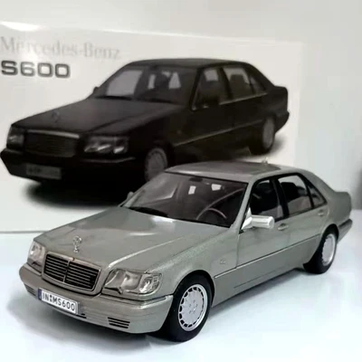 Black New Special Price Die-cast Metal 1/18 German W140 Classic 1997 Full Open Toy Car Model Furniture Display Collection