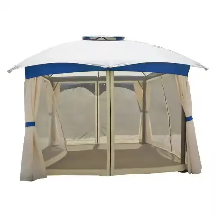 

*qChinese Garden Outdoor Metal Waterproof Gazebo 3.5X3.5M Tent on Sale