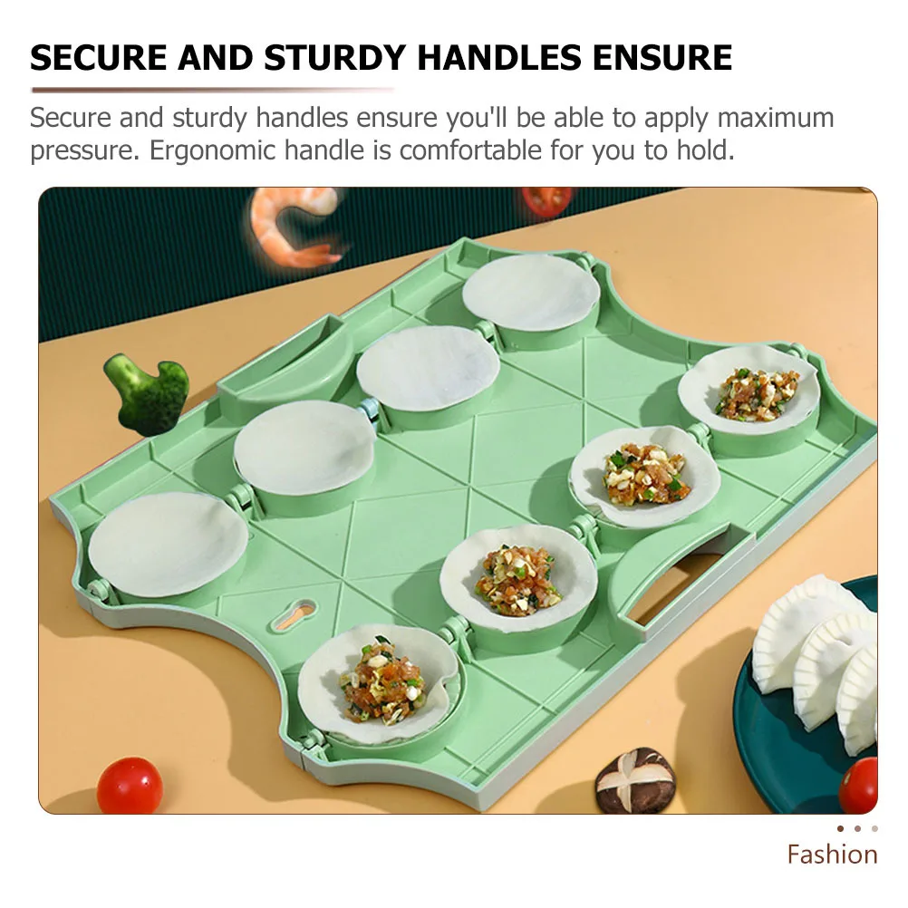 

Dumpling Maker PP Dough Press Dumpling Presser for Mini Pie Shells Wonton Kitchen Tool Ergonomic Handle Practical Use