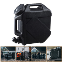10L Drinking Water Canister with Detachable Faucet Portable Camping Bucket Water Storage No Leakage Travel Camping Supplies
