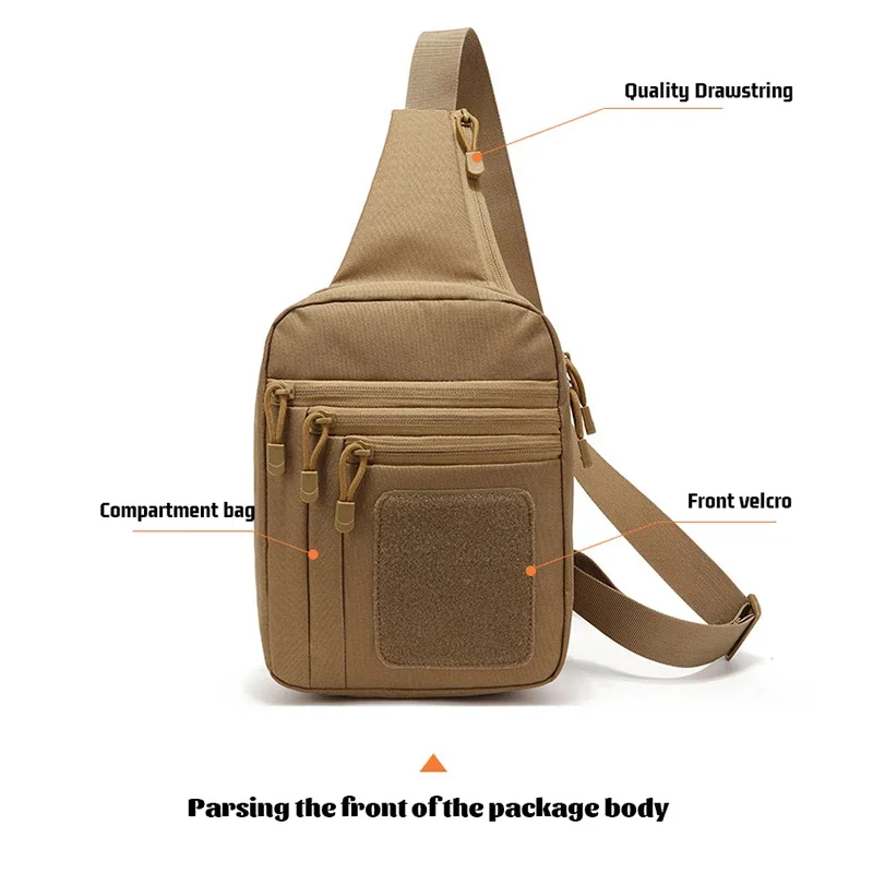 2024 NEW Shoulder Chest Bag Pistol Holster Concealed Carry Sling Crossbody Range Gun Convertible Backpack for Hunting Camping 가방