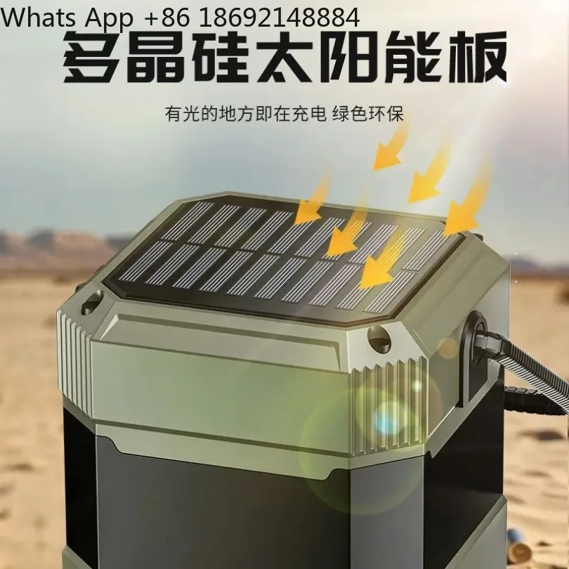 hand-power-generation-solar-radio-bluetooth-speaker-camping-light-emergency-multi-function-df-585-spot