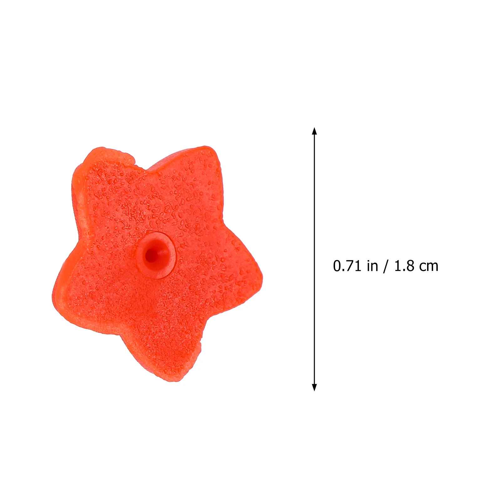 

100 PCS Star Hat Badge Butterfly Lapel Pin Backs for Crafts Flag Pins Silicone Blank Child