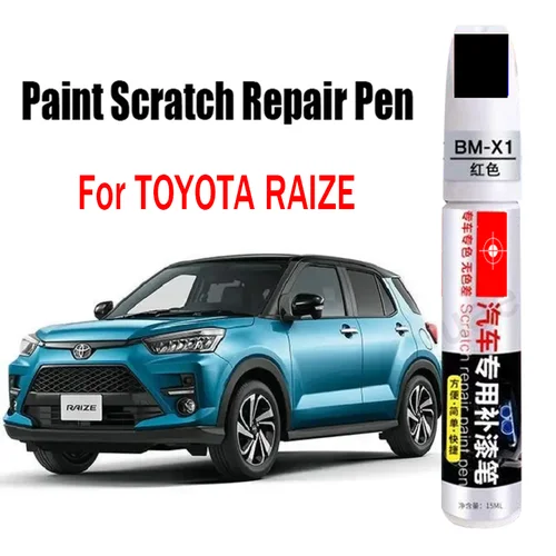 Pluma de reparación de pintura de coche para TOYOTA RAIZE 2025 2024, eliminador de arañazos de pintura de retoque, accesorios para el cuidado de la pintura del coche