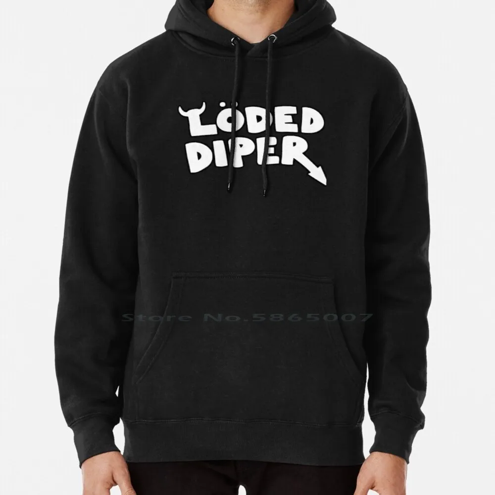 

Loded Diper Hoodie Sweater 6xl Cotton Of A Wimpy Kid Rodrick Loded Diper Funny Loaded Diaper Women Teenage Big Size Pullover