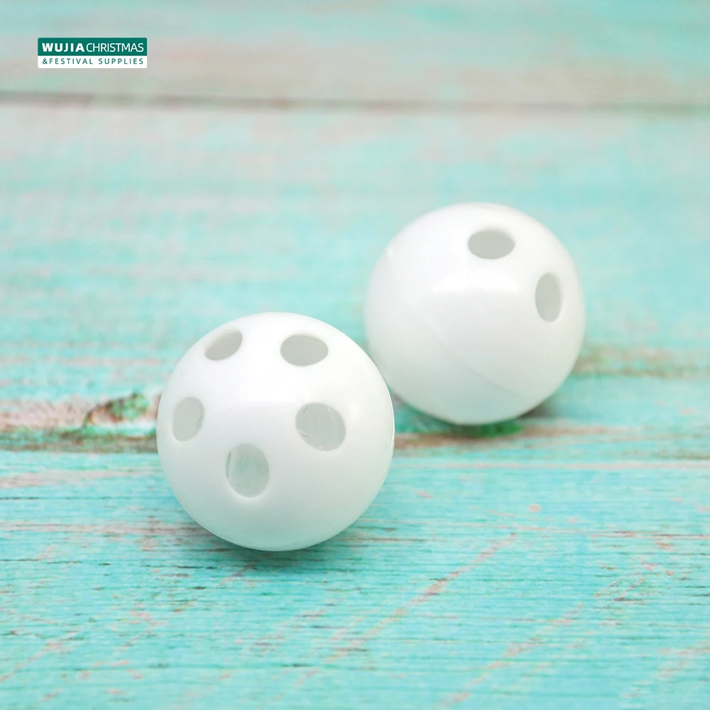 30/50/100pcs Plastic Rattle Bell Balls Noise Generator DIY Sew in Various Squeaker Replace Fix Plush Dog Pet Baby Toys Supplies