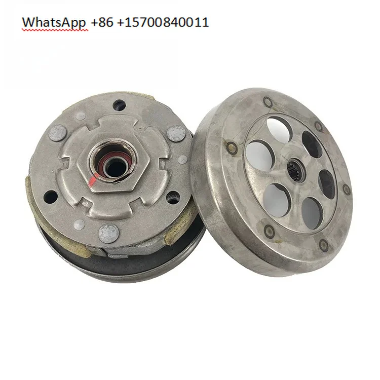 For motorcycles, pulley front and rear drive disc clutches, accessories