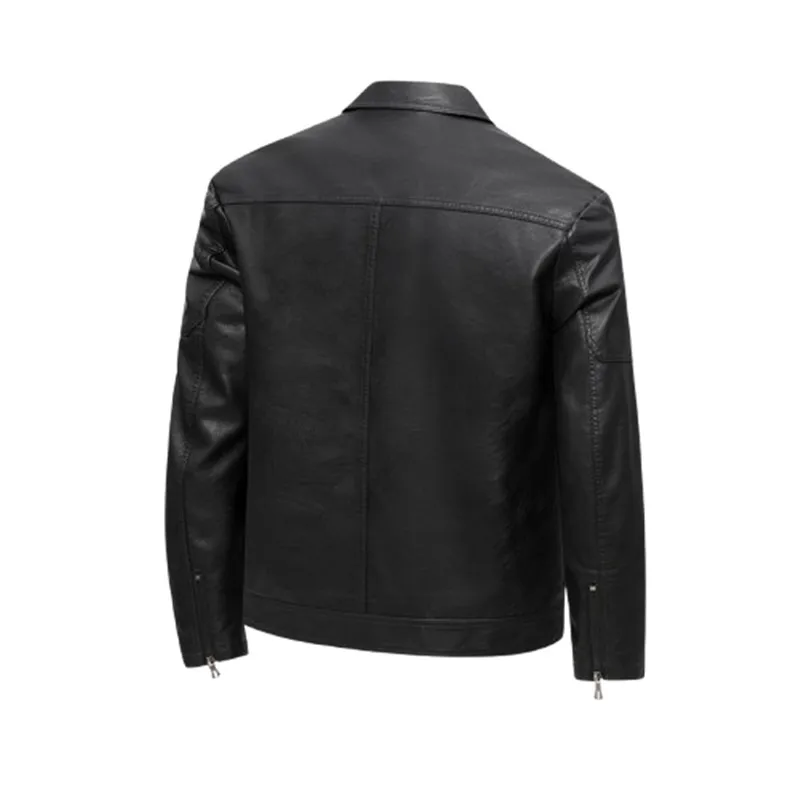 남성 겨울 코트 Pu 가죽 자켓 폭격기 코트 남성 양털 패션 남성 의류 오토바이 자켓 두꺼운 빈티지 아웃웨어 5Xl
