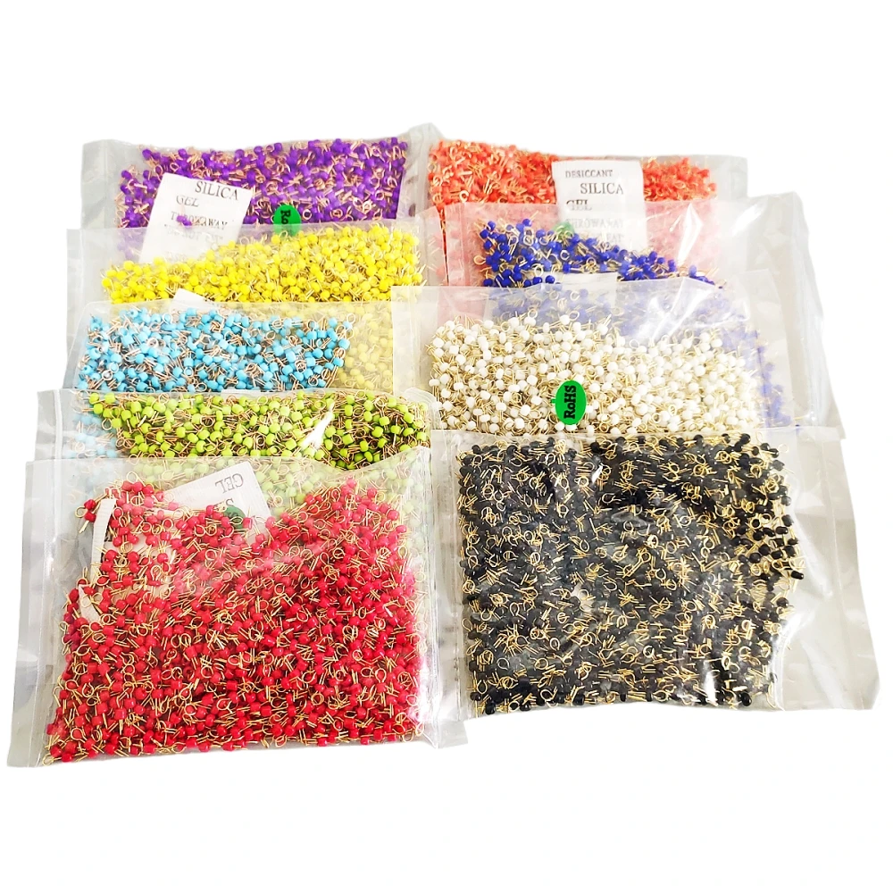 50/1000 Pcs PCB Test Point Beads, Gold-Plated Ceramic Test Rings for Circuit Board Assembly & Maintenance