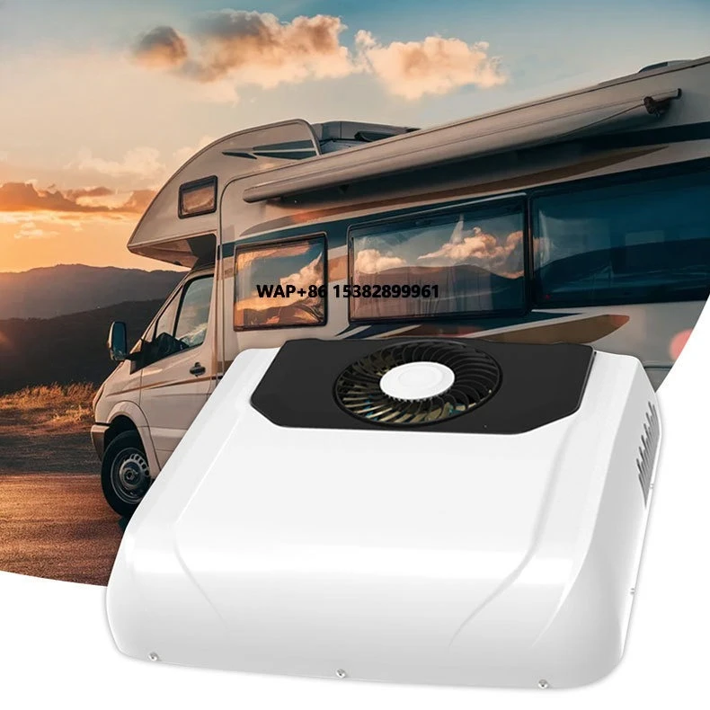 مكيف هواء كهربائي على السطح مكيف Rv مكيف قافلة عالمي تيار متردد 24 فولت للشاحنة #1