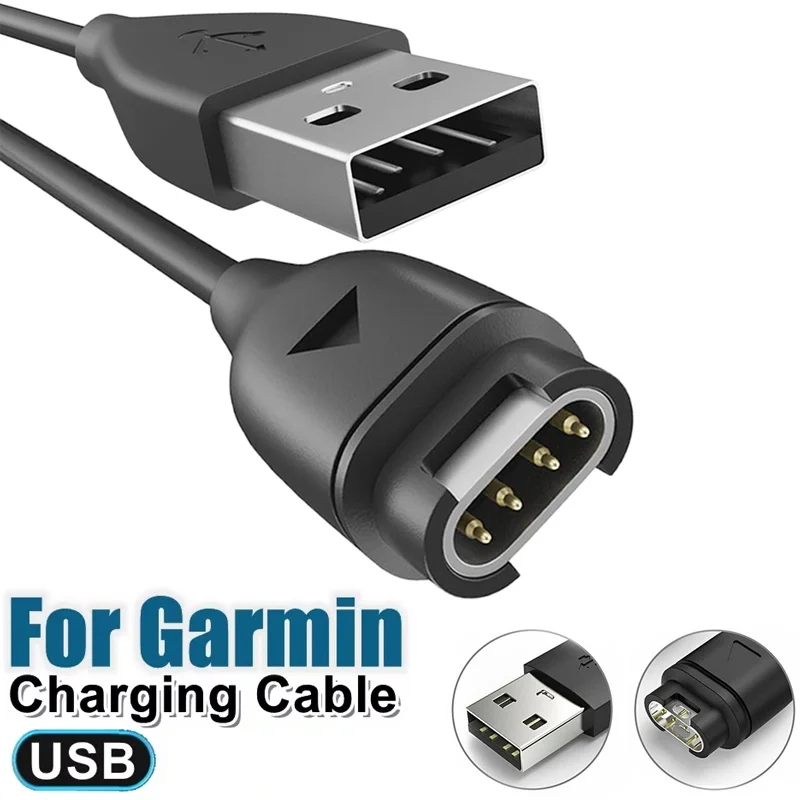 

USB Replacement Charger Dock For Garmin Vivoactive 3 4 4S/Fenix 5 5S 5X 6 6S 6X/Venu 2 2S SQ USB Watch Charger Cable Accessories