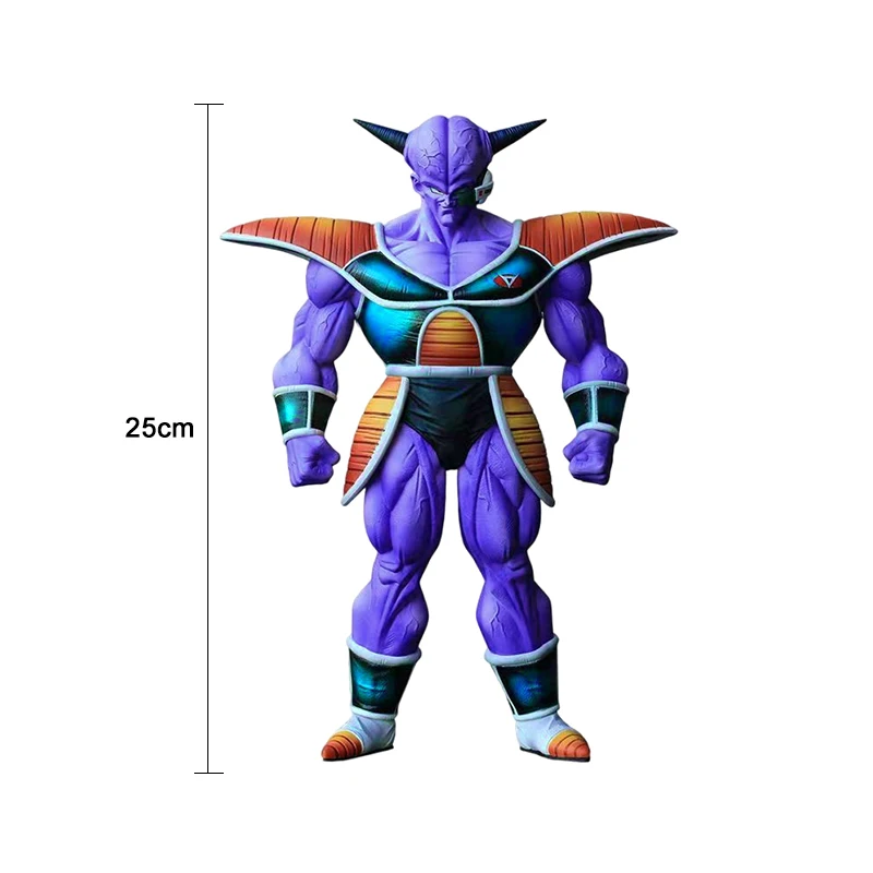 Figura de la fuerza de Dragon Ball Z Ginyu de 25cm, figura de Ginyu Guldo Recoom Burter, colección de figuras de acción de PVC, modelo de muñeca, juguete para regalo