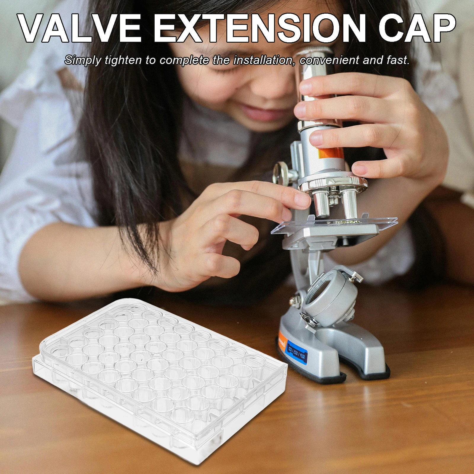 Culture Plate with Lid for Lab Cell Tray Tissue Laboratory Cover Study Petri Science Experiment Teaching Equipment