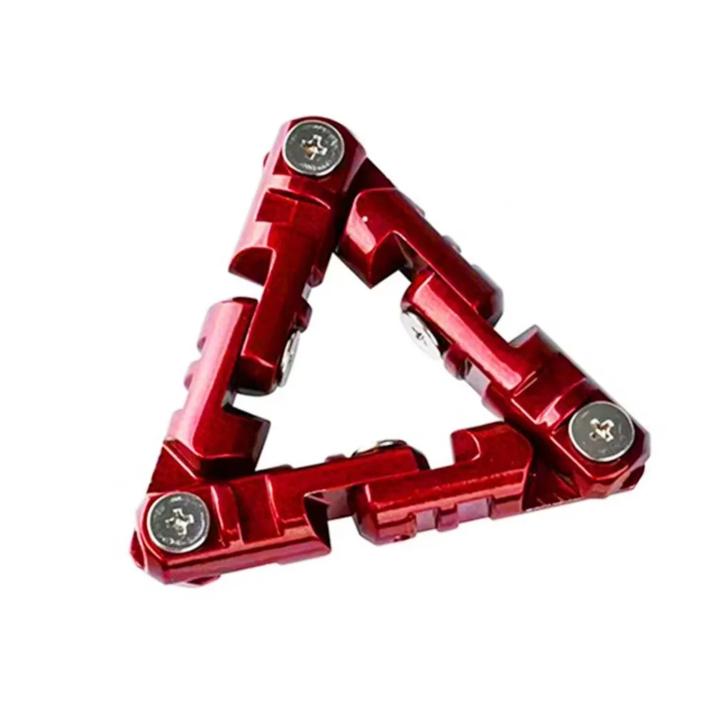 

Aluminum Alloy Metal Chain Flippable Toy Hand Exerciser Unlimited Flip EDC Fidget Toy Manual Flexibility Infinite Flip Chain