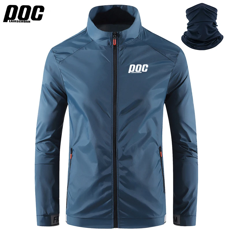 LairschDan Poc Men\'s Cycling Breathable Clothing Mountail Bike Waterproof Jacket MTB Downhill Windproof Abbigliamento Motocross