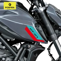 POSFIRA pegatinas de vinilo para motocicleta Yamaha MT07 2024 2023 2022 MT 07 MT-07, accesorios adhesivos impermeables para motocicleta