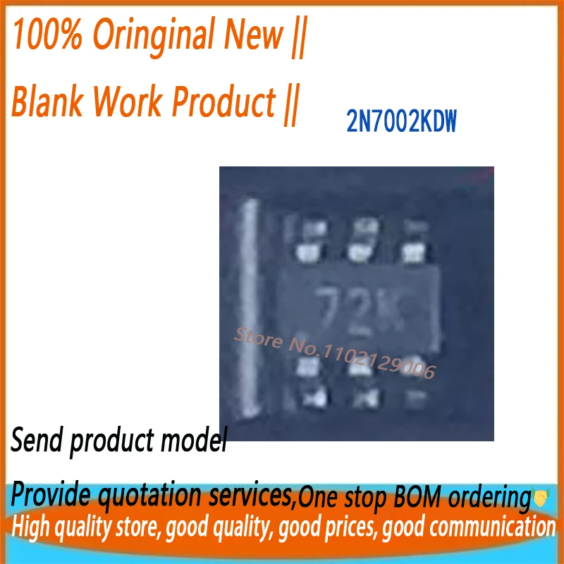 100Pieces 2N7002KDW…