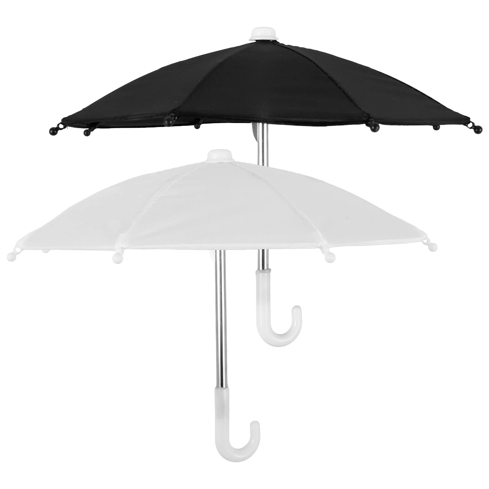 

2pcs Mini House Miniature Pretend Mini Play Accessories Tiny House Travel Play Decor Craft Rain Umbrella