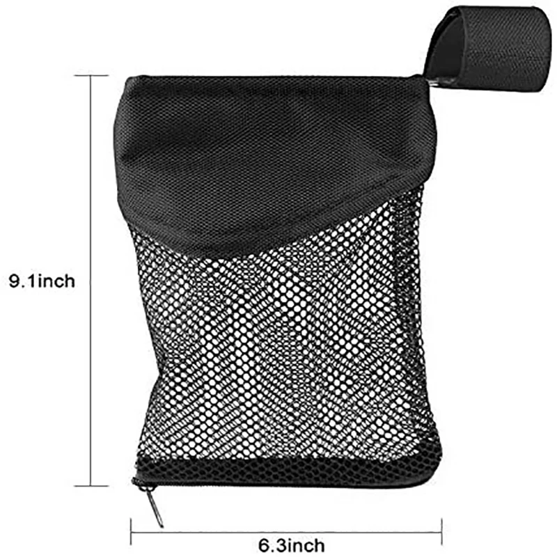 Outdoor Hunting Bullet Pouch Tactical Equipment Military Drill Discarded Shell Case Recycling Bag Nylon Mesh Storage Bag