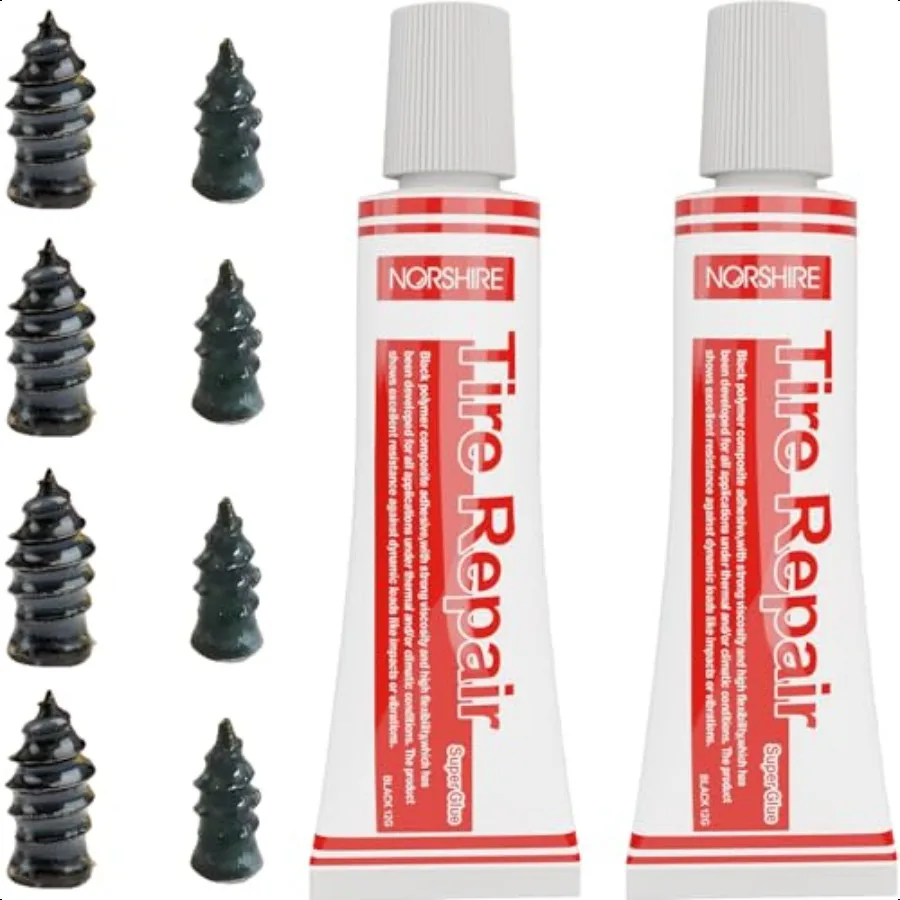 

Tire Repair NailSelfTapping Screw Tire Repair Kits Tire Screw Plug Tire Repair Rubber Nail Tire Fix Suitable for car Motorcycle