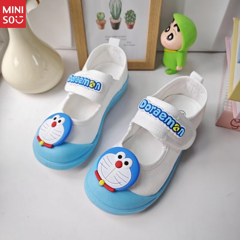 

Miniso 2025 Kids' Closed-Toe Sandals | Soft Sole Walking Shoes for Toddlers, Non-Slip Beach & Play Shoes for Boys & Girls