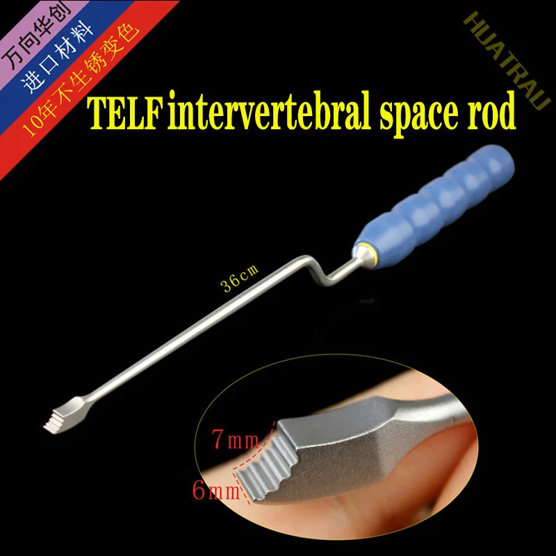 

Telf intervertebral space top rod orthopedic instrument medical spinal lumbar pedicle reduction rod driver minimal invasive AO