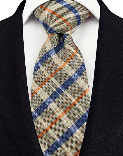 Dasi Pria 8 cm Motif Kotak-kotak, Garis-garis, Desain Unik untuk Pesta Pernikahan, Aksesoris Kemeja Pria