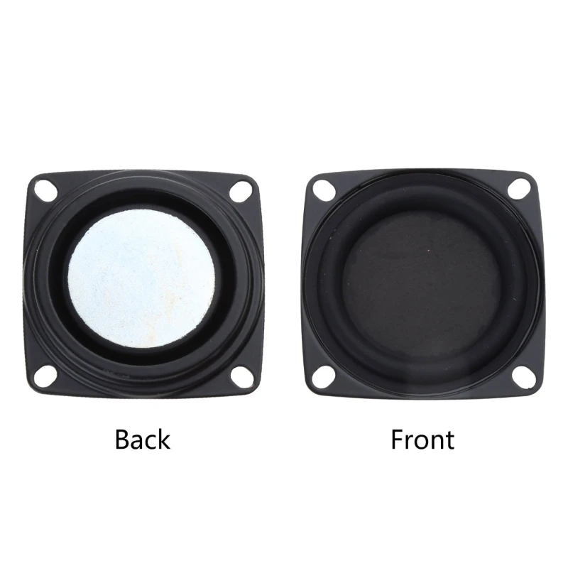 090F Bộ tản nhiệt thụ động Bass Black DIY DIY Loa tương thích Phụ kiện âm thanh