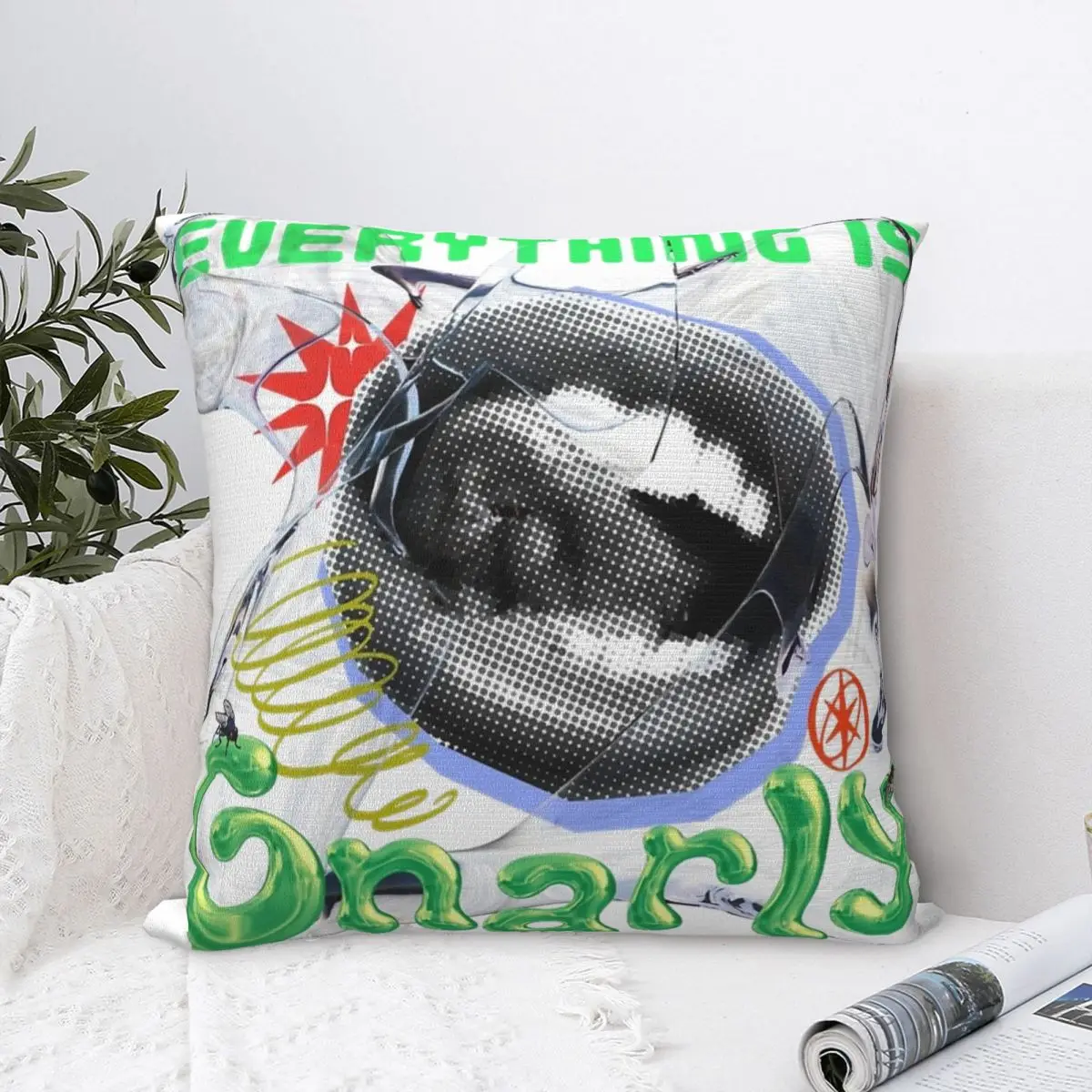 

Наволочка Katseye Everything Is Gnarly, чехол для подушки из полиэстера, декоративная наволочка для спальни, дропшиппинг 40*40 см
