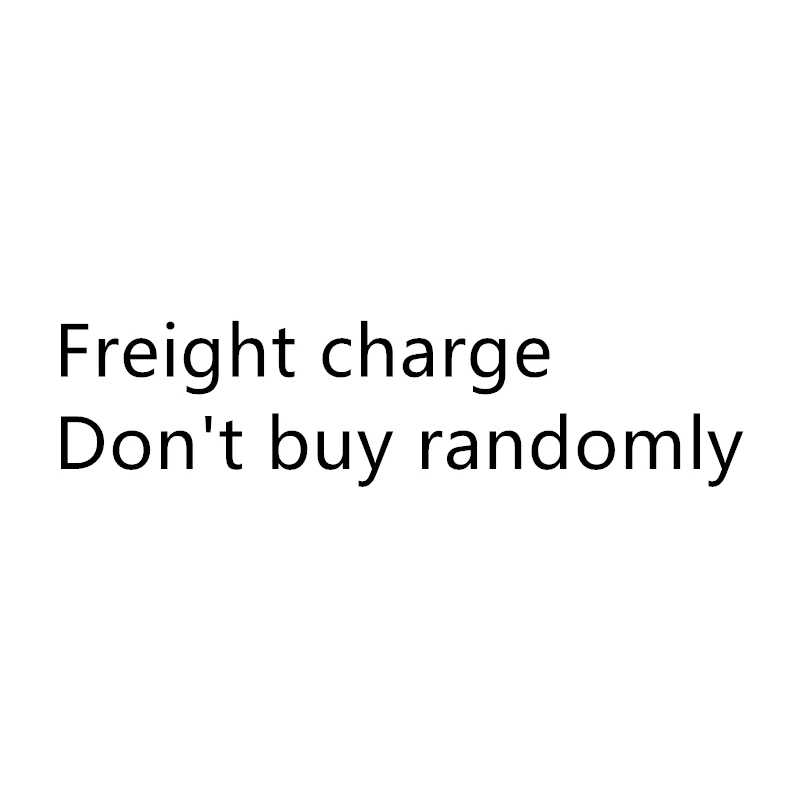 

Make up the freight, don't buy it at will