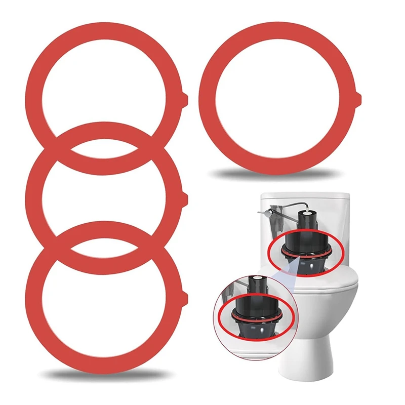 Hot Flush Valve Seal For Kohler,Canister Flush Valve Toilet Tank Gasket Replacement Parts Compatible K-GP1059291 K-4436,4Pcs