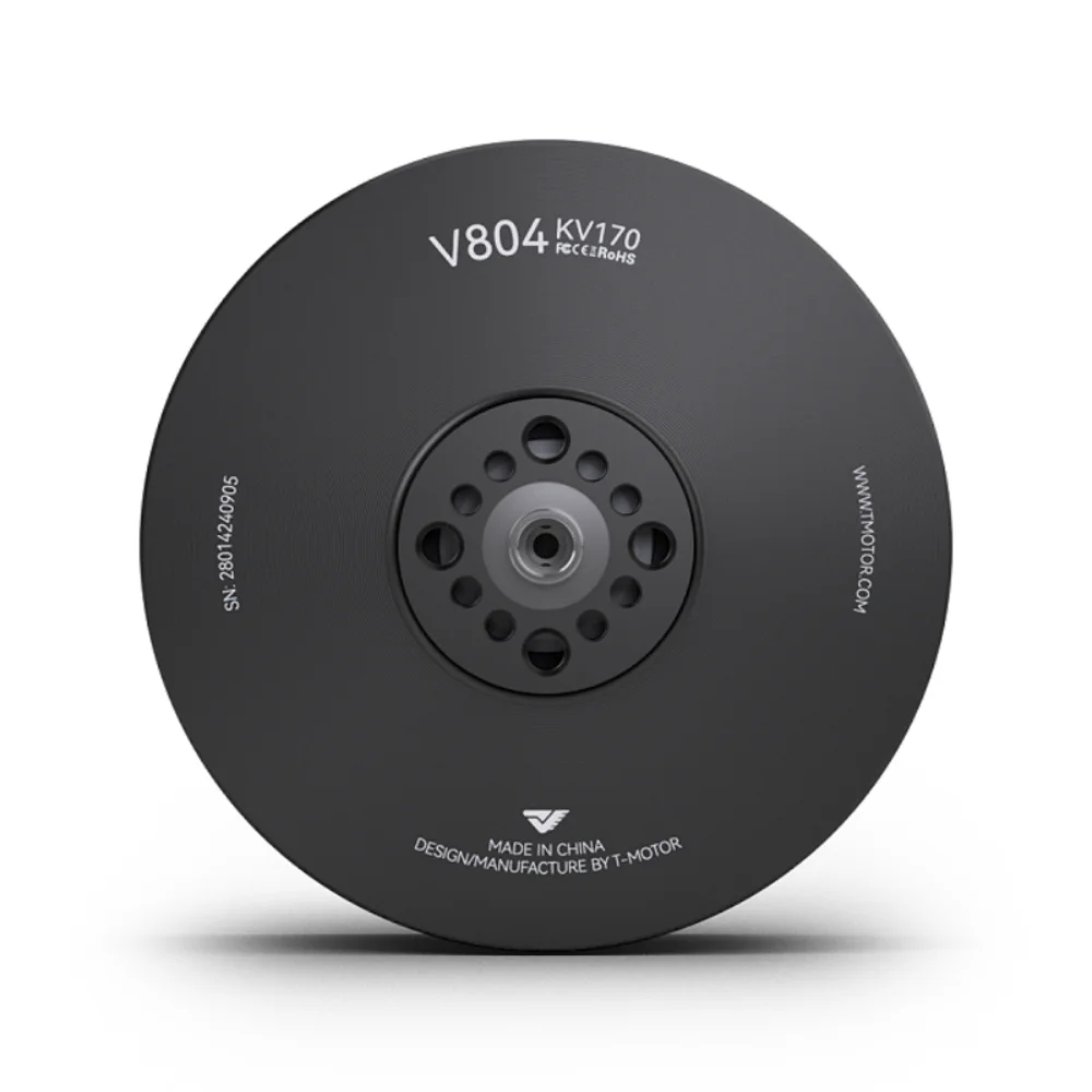 T-MOTOR V804 KV170 12S Brushless Drone Motor Max. Thrust 17KG Direct Drive 5200W Vtol Motor