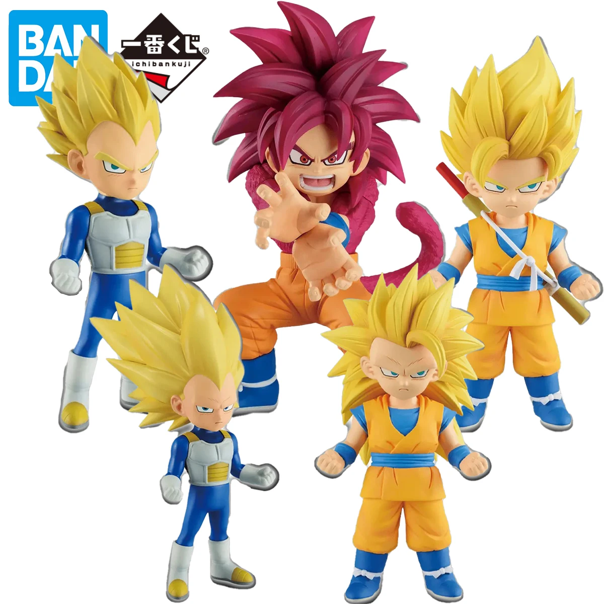 

В наличии оригинальная модель Bandai Ichiban Kuji Prepainted Masterlise Emoving Dragon Ball Daima Son Goku SSJ4 SSJ3 SSJ2 Vegeta SSJ3