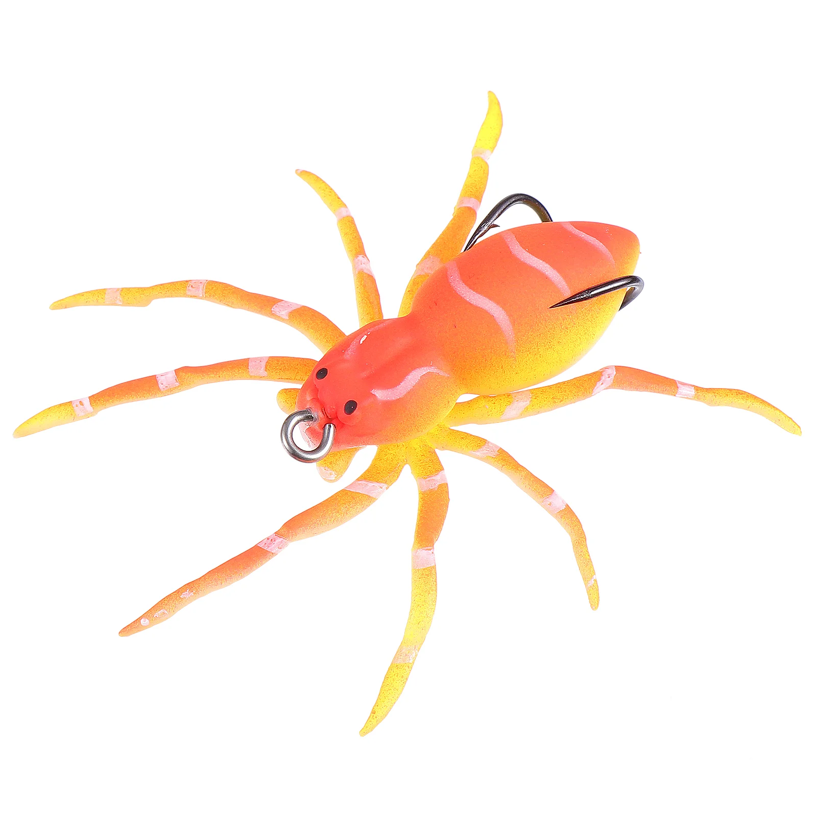 

Fishing Lures Bait Artificial Realistic Spider Swimming Simulation Lifelike Bionic Weedless Orange Outdoor