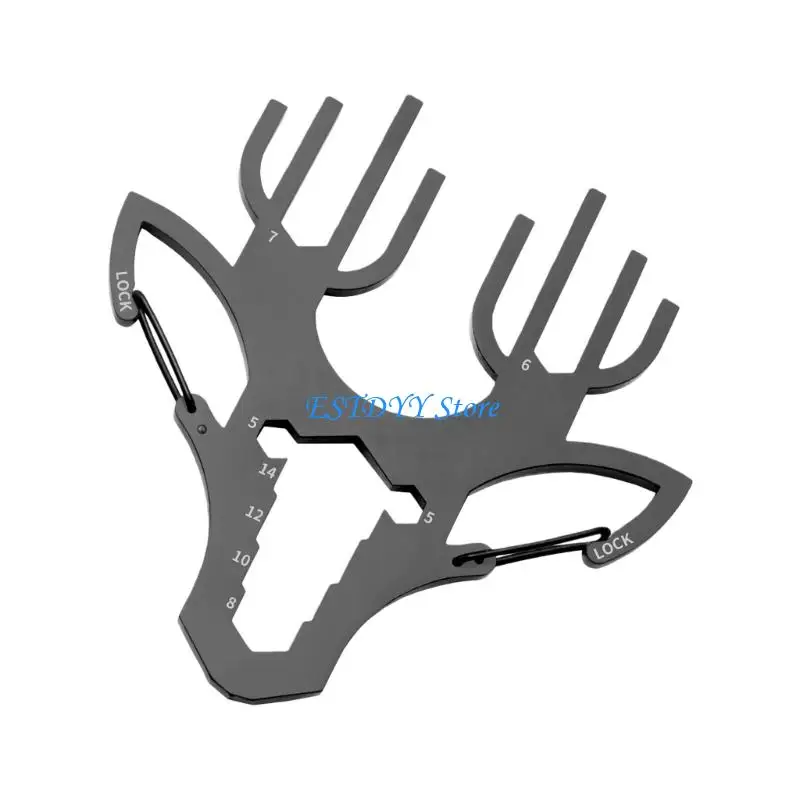 G6DE 키 체인 Carabiner 키 주최자 부식 방지 소형 디자인 스테인레스 스틸 질감 하이킹 배낭 벨트