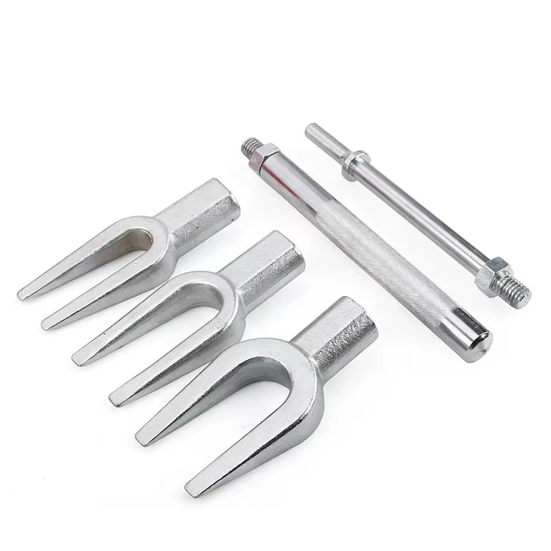 5Pcs Fork Crowball Head Removal Tool Car Ball Head Extractor Steering Arm Tie Rod Ball Head Remover Puller