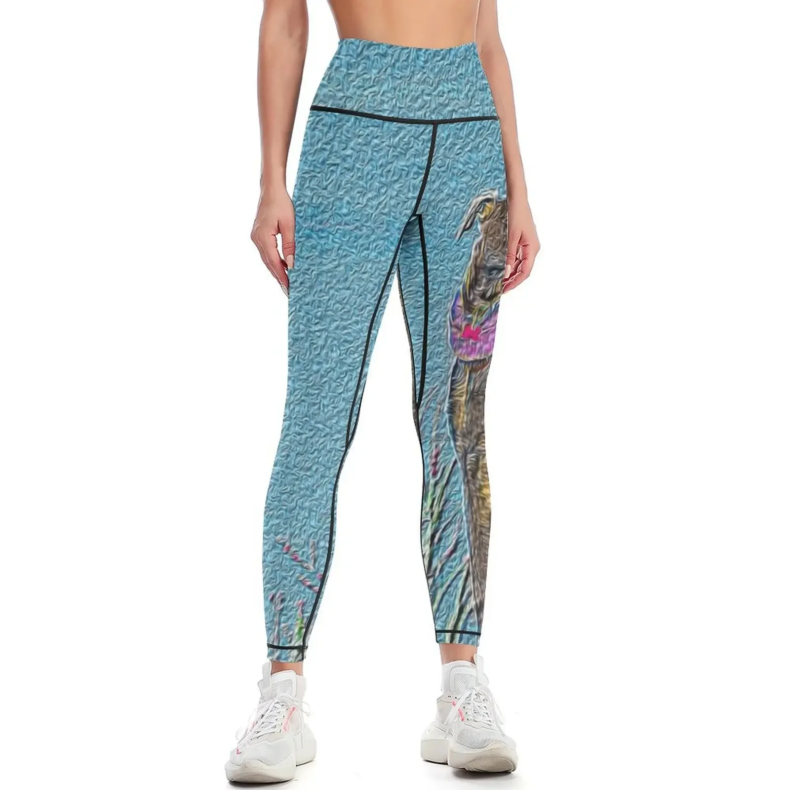 

Noble Greyhound (oil structure) Leggings Sports female fitness set gym Fitness clothing Legging sexy woman Womens Leggings