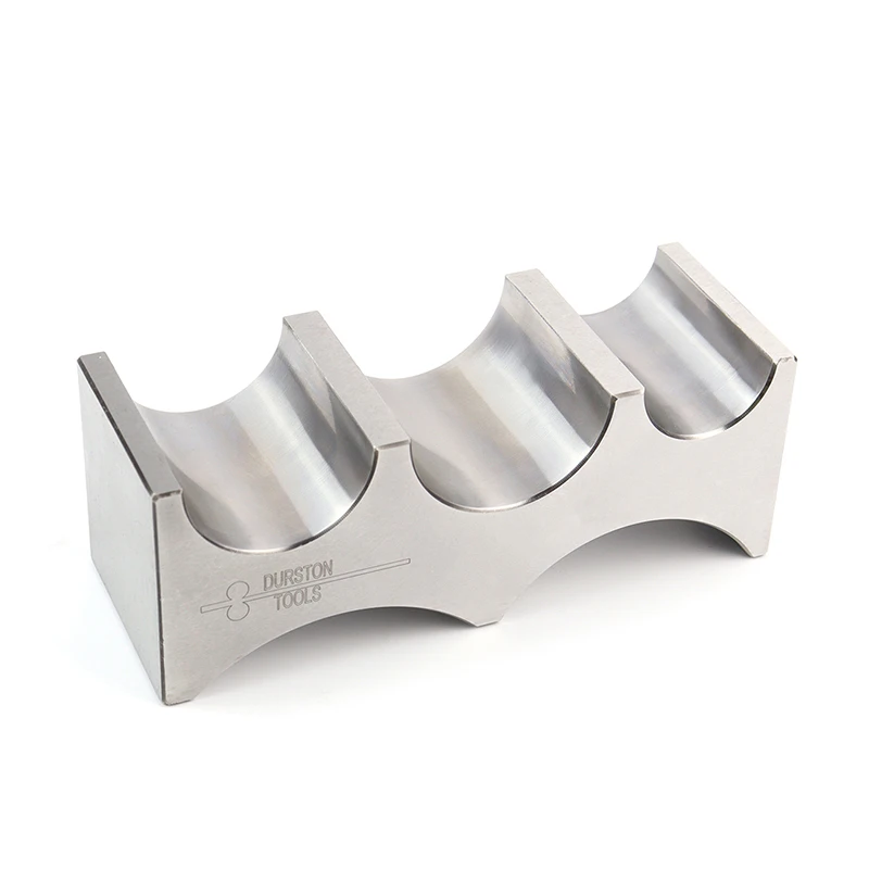 Durston Tools #1157 Premium Large Forming Block High Hardened Polished Steel Jewelry Metal Grooved Bending Forging Dies