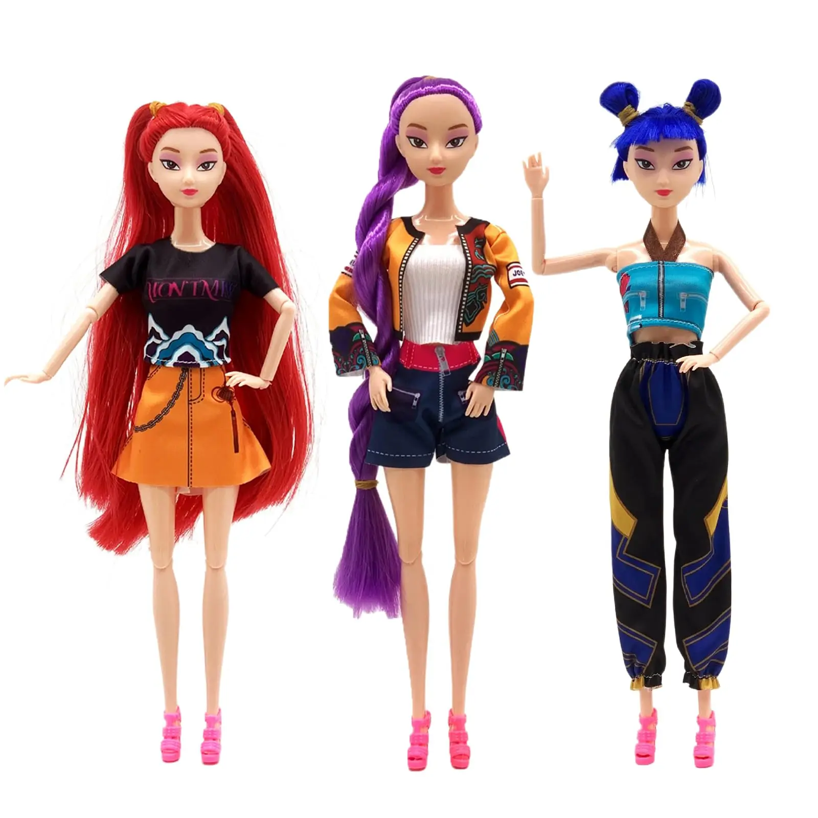 

Новинка 2023 года, 11,5-дюймовая кукла «Охотники на демонов», кукла «Охотники на демонов», набор коллекционных фигурок, подарки на день рождения для детей