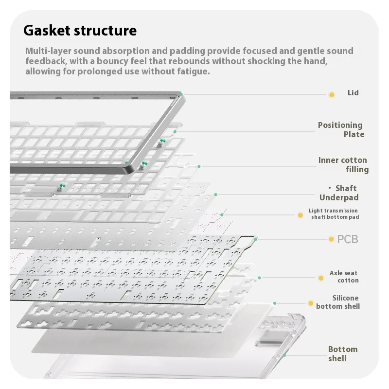 NuPhy Air75 V3 Low-Profile Mechanical Keyboard 3Mode Wireless Hot Swap 4000mAh Battery Custom Air75V3 Short Nano Switch Keyboard